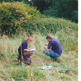 Recording ecological data